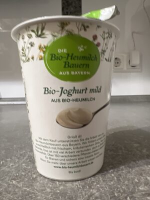 Bio Heumilch Bauern aus Bayern Joghurt mild 3,8% 400g
