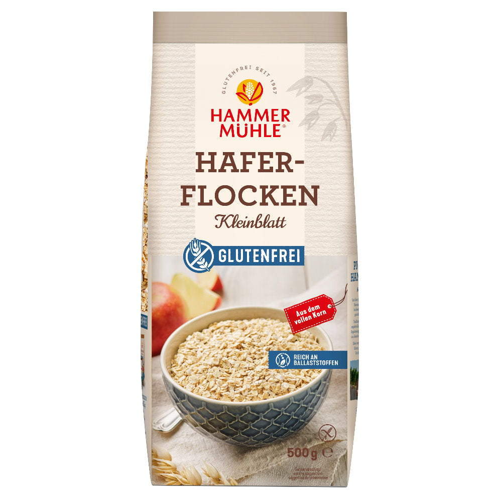Hammermühle Haferflocken Kleinblatt 500g