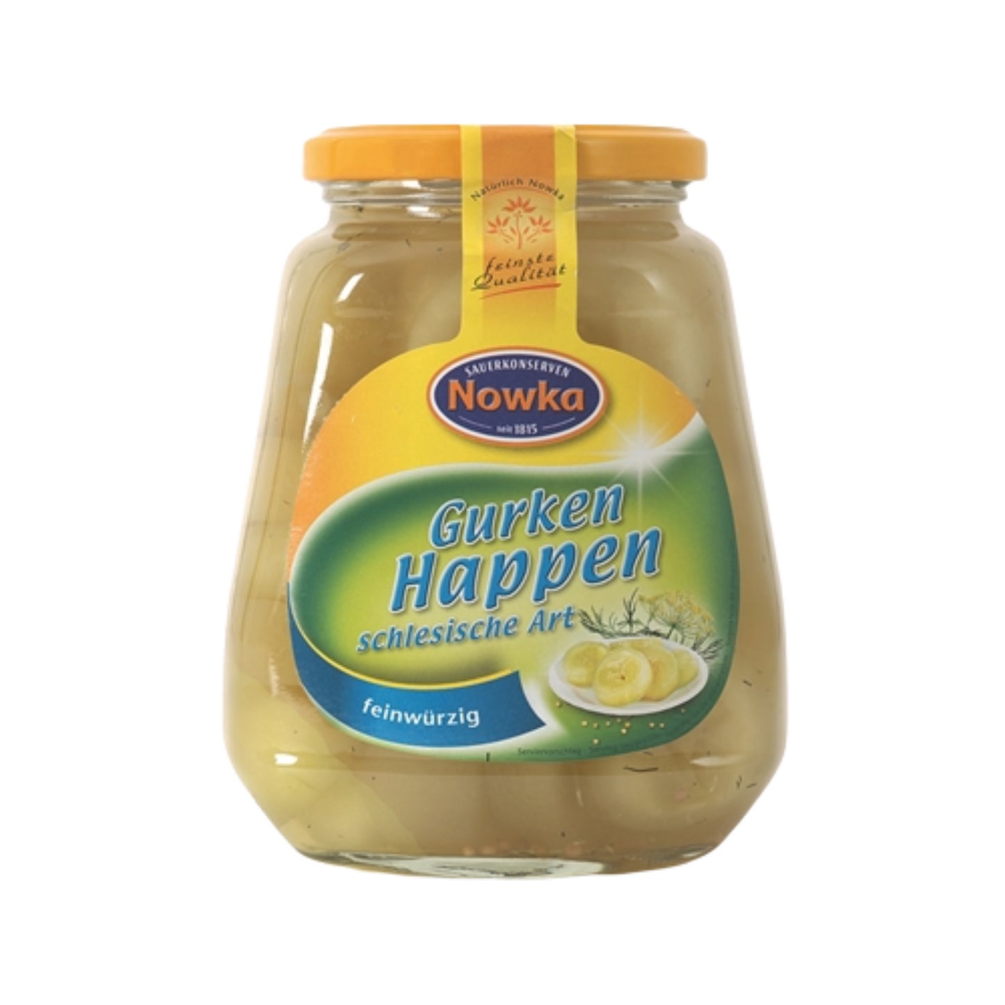 Nowka Gourmet Honig Gurken 530g