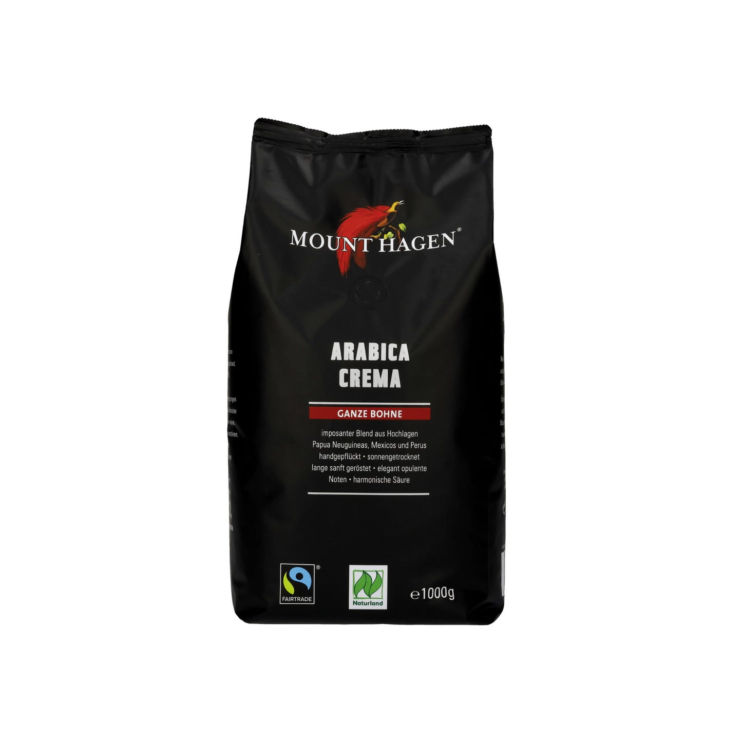 Bio Mount Hagen Fair Trade Röstkaffee ganze Bohne 1kg