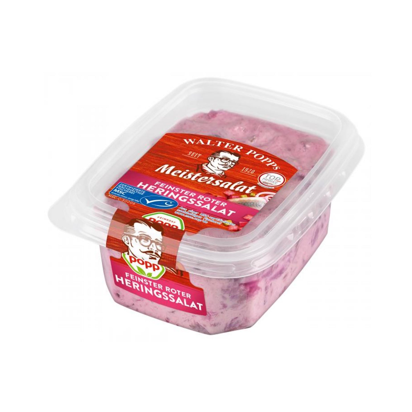 MSC Popp Meistersalate Heringsalat 200g