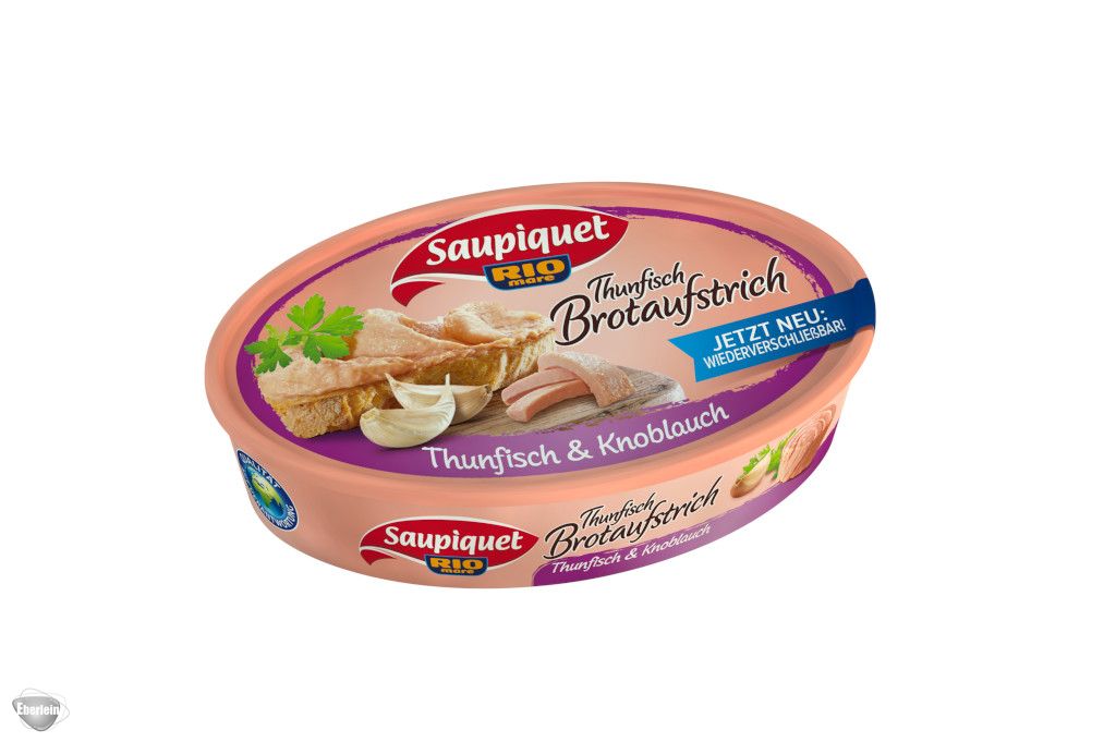 Saupiquet Thunfisch Brotaufstrich Knoblauch 115g
