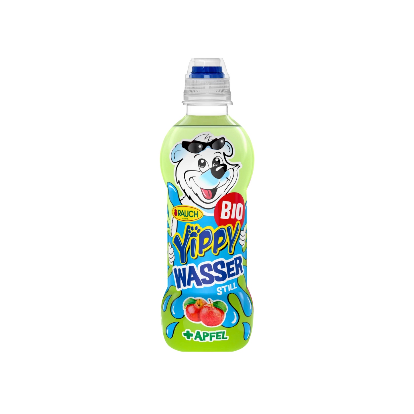 Bio Yippy Wasser Apfel 0,33l DPG