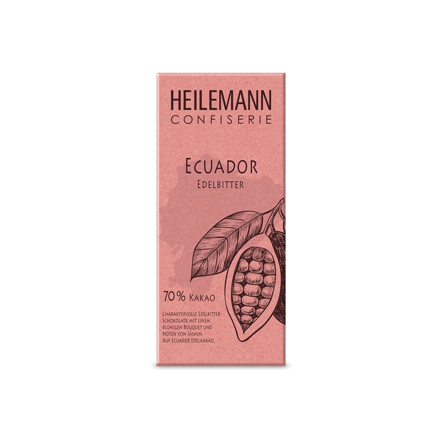 Heilemann Tafel Ecuador 70% Edelbitter 80g