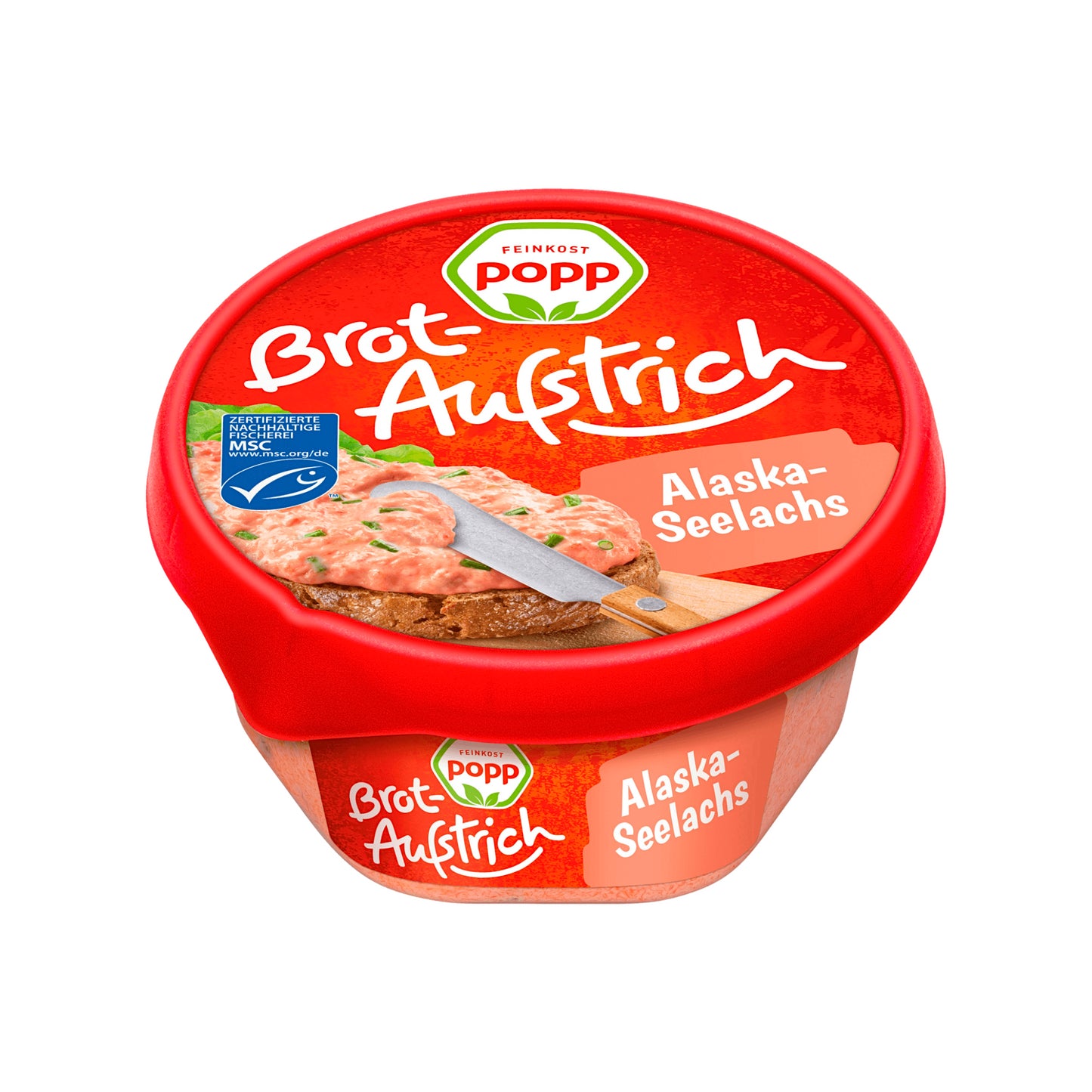 MSC Popp Brotaufstrich Seelachssalat 150g