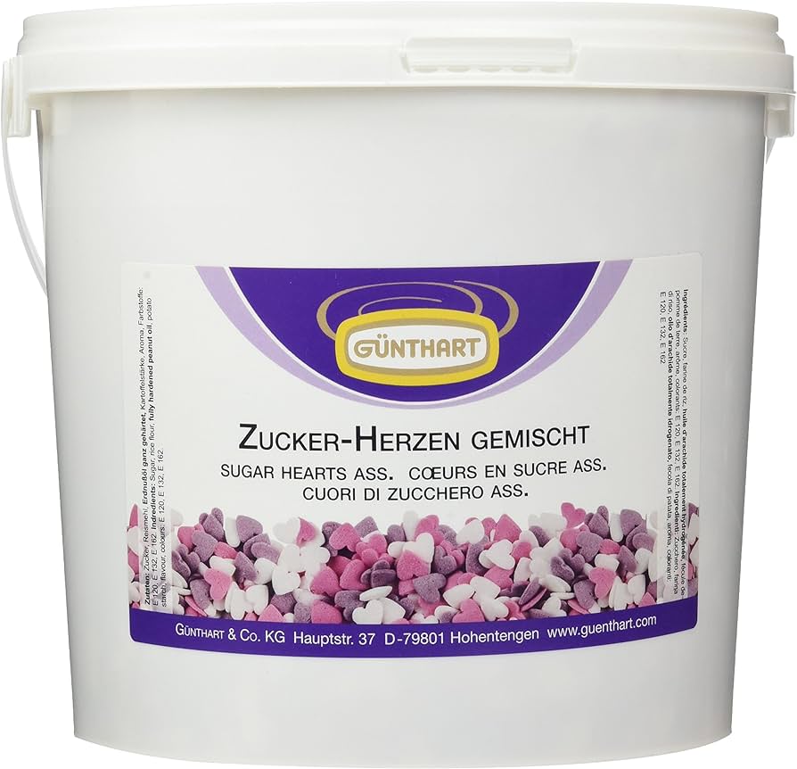 Günthart Zucker-Herzen 21g