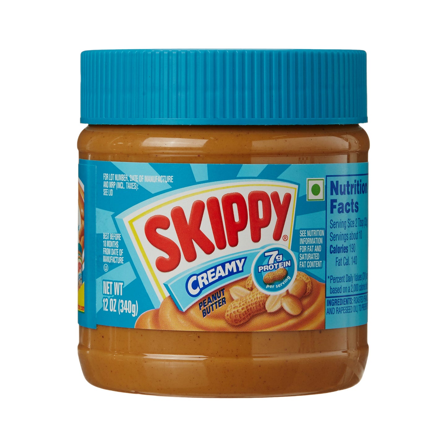 SKIPPY Creamy Peanut Butter 340g