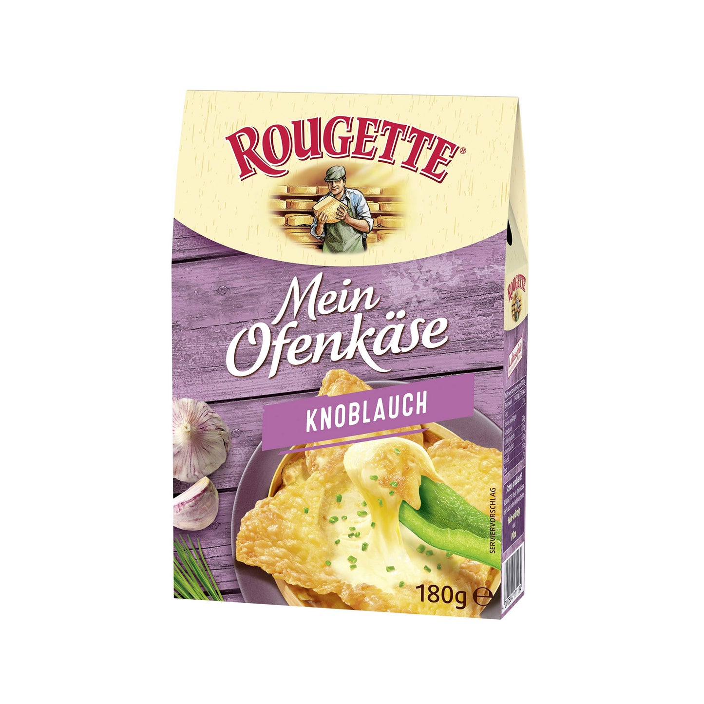 Rougette Mein Ofenkäse Knoblauch Doppelrahmstufe 180g