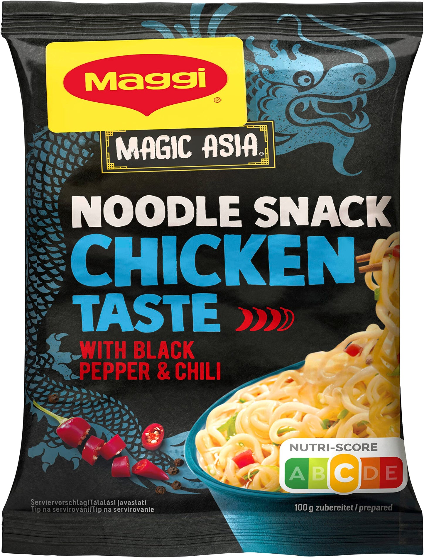 Maggi Magic Asia Nudel Snack Instant Huhn 62g