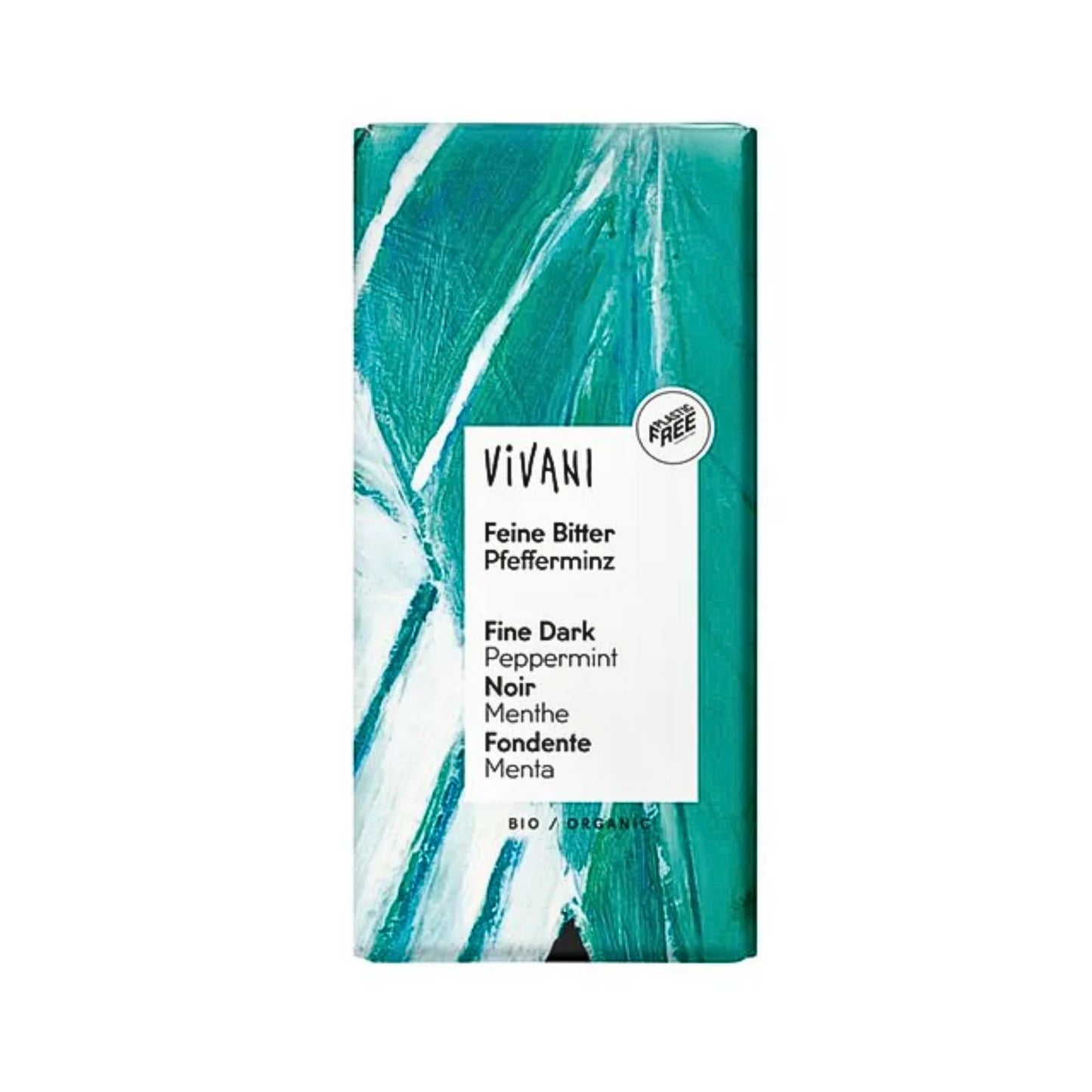 Bio Vivani Bitter Schokolade mit Pfefferminzfüllung 100g