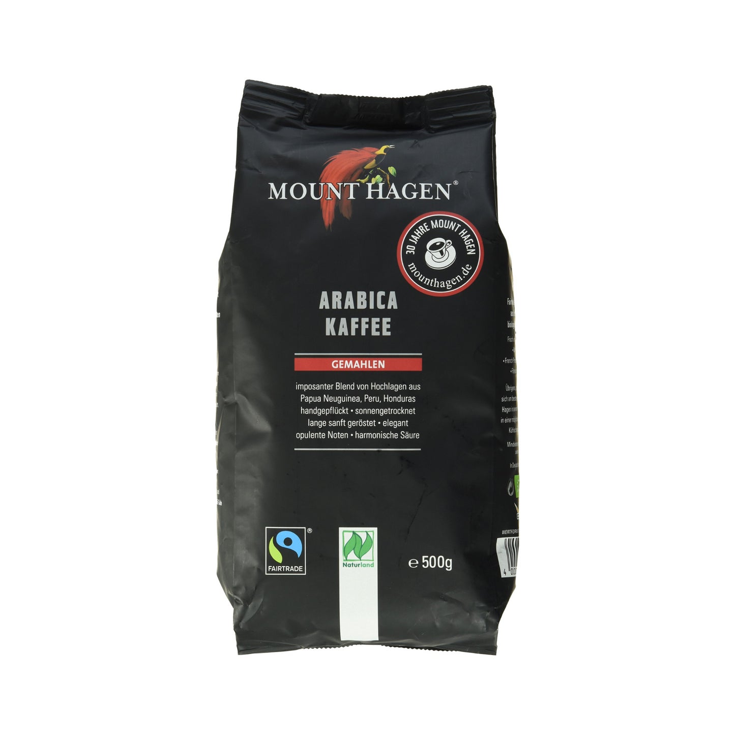 Bio Mount Hagen Arabica Kaffee 500g