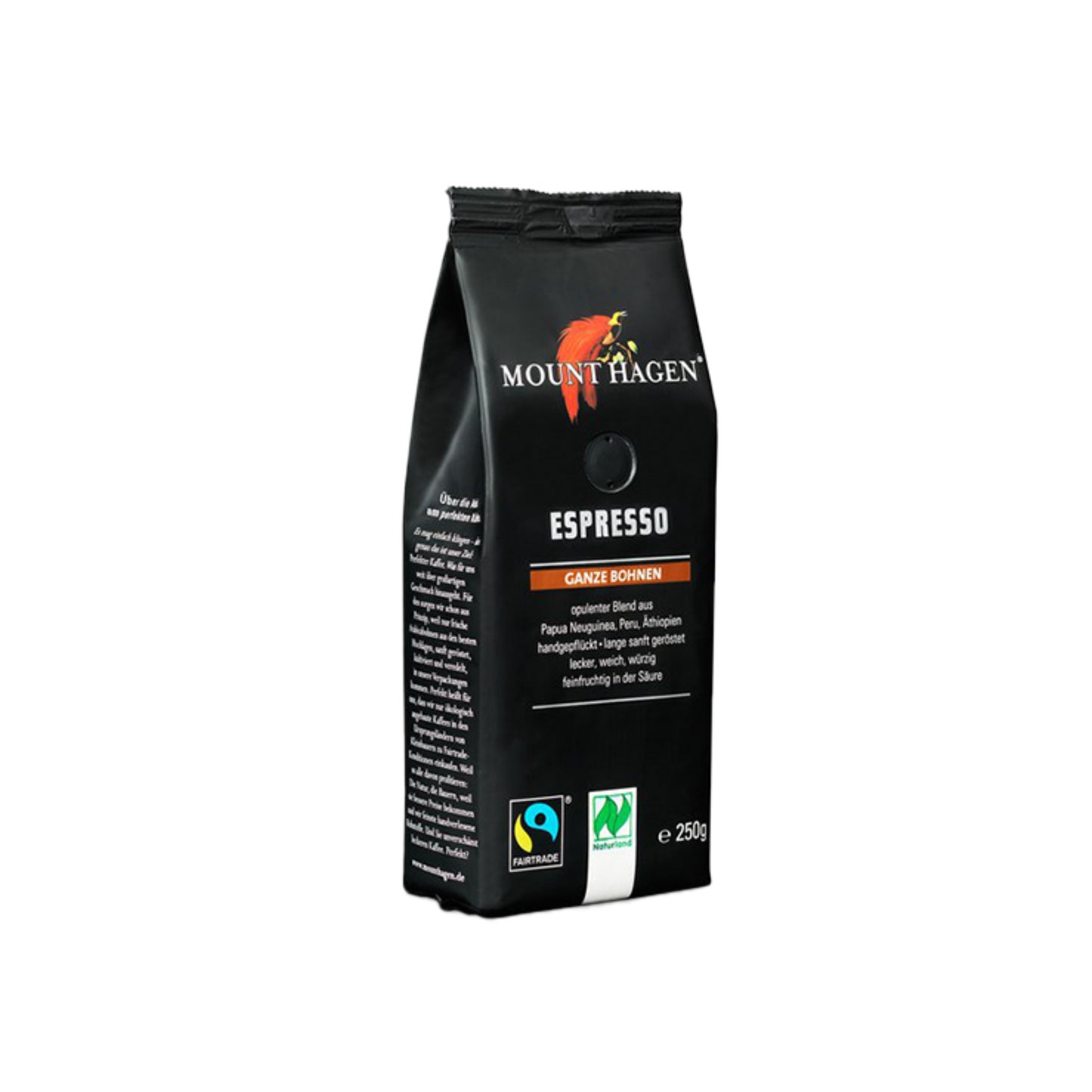 Bio Mount Hagen Espresso ganze Bohne 250g