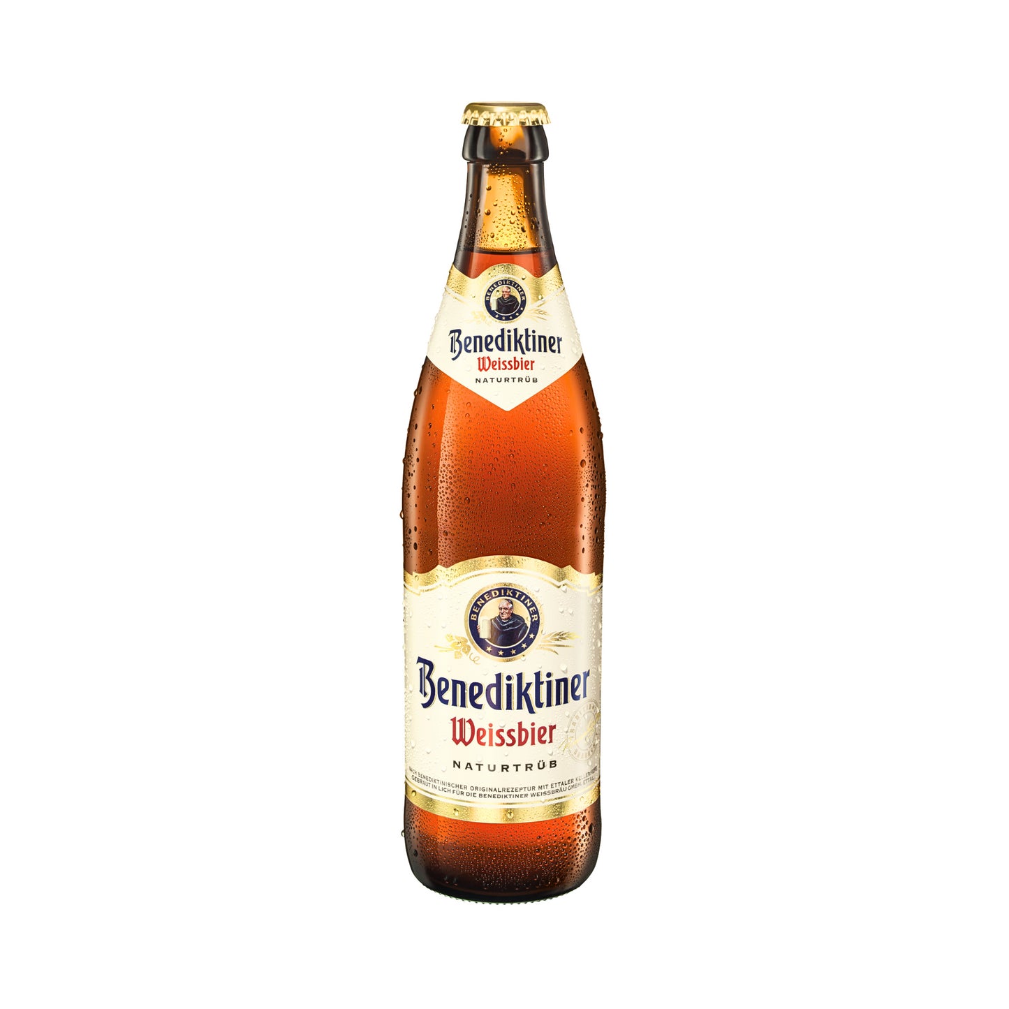 Benediktiner Weißbier naturtrüb 0,5l MW