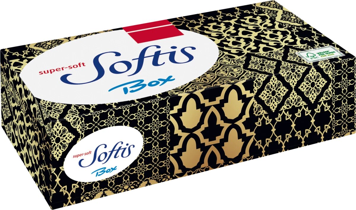 Softis Taschentücher Box 4-lagig 80ST