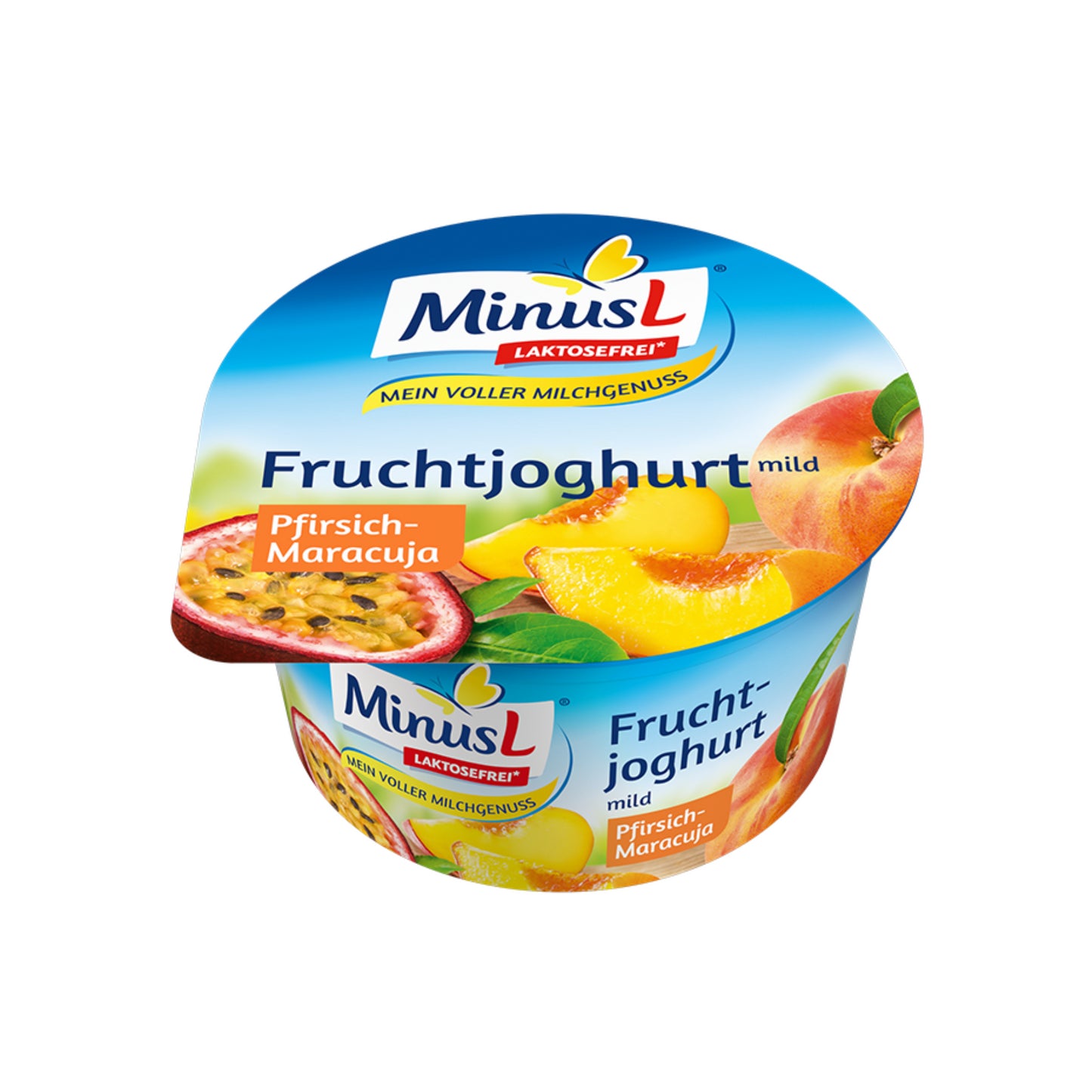 MinusL Fruchtjoghurt Pfirsich-Maracuja 3,8% 150g