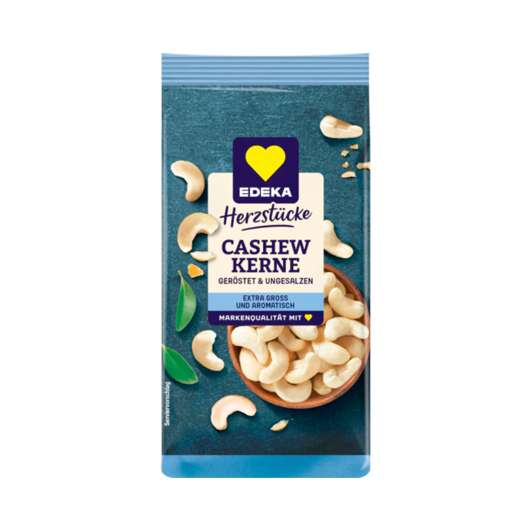 EDEKA Herzstücke Cashews geröstet ohne Salz 125g