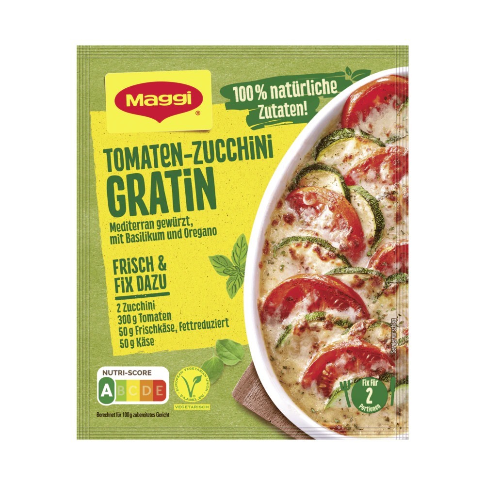 Maggi Fix Tomaten Zucchini Gratin 33g