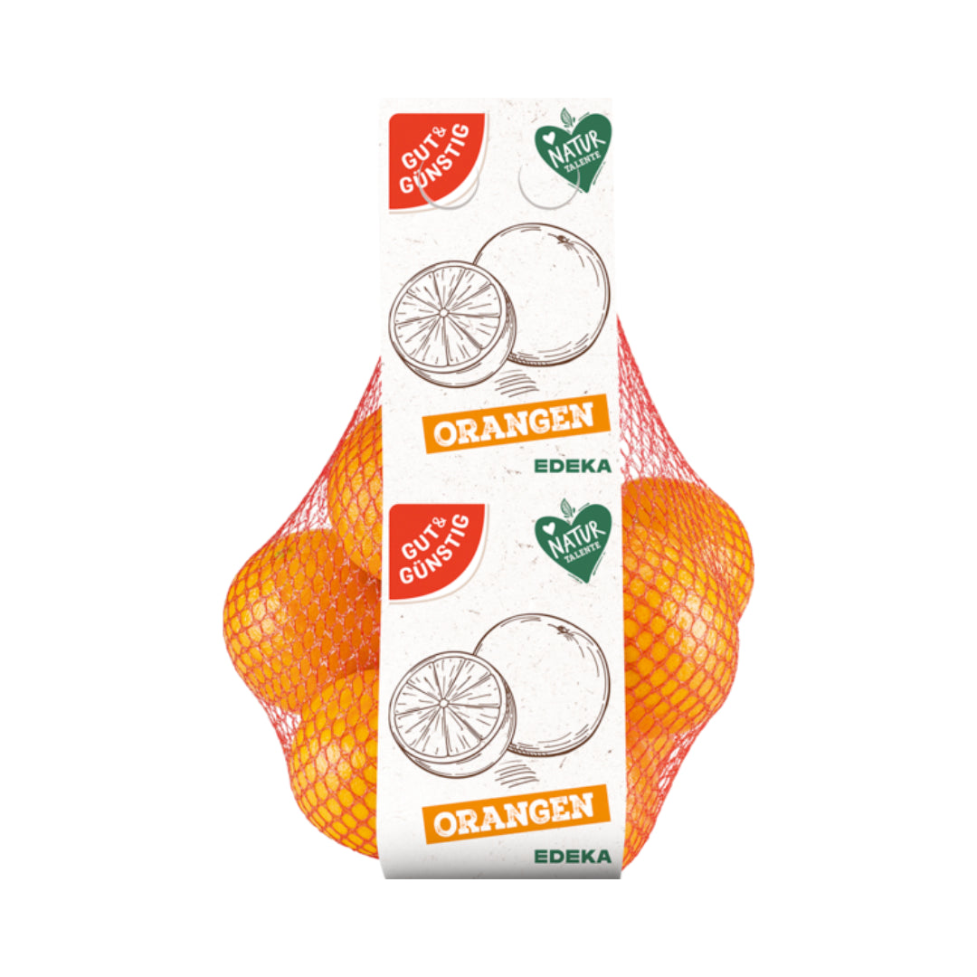GUT&GÜNSTIG Orangen behandelt Griechenland Klasse I 2kg Girsac/Carry Fresh