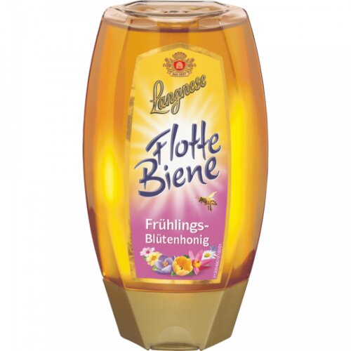 Langnese Flotte Biene Frühlings-Blütenhonig 250g