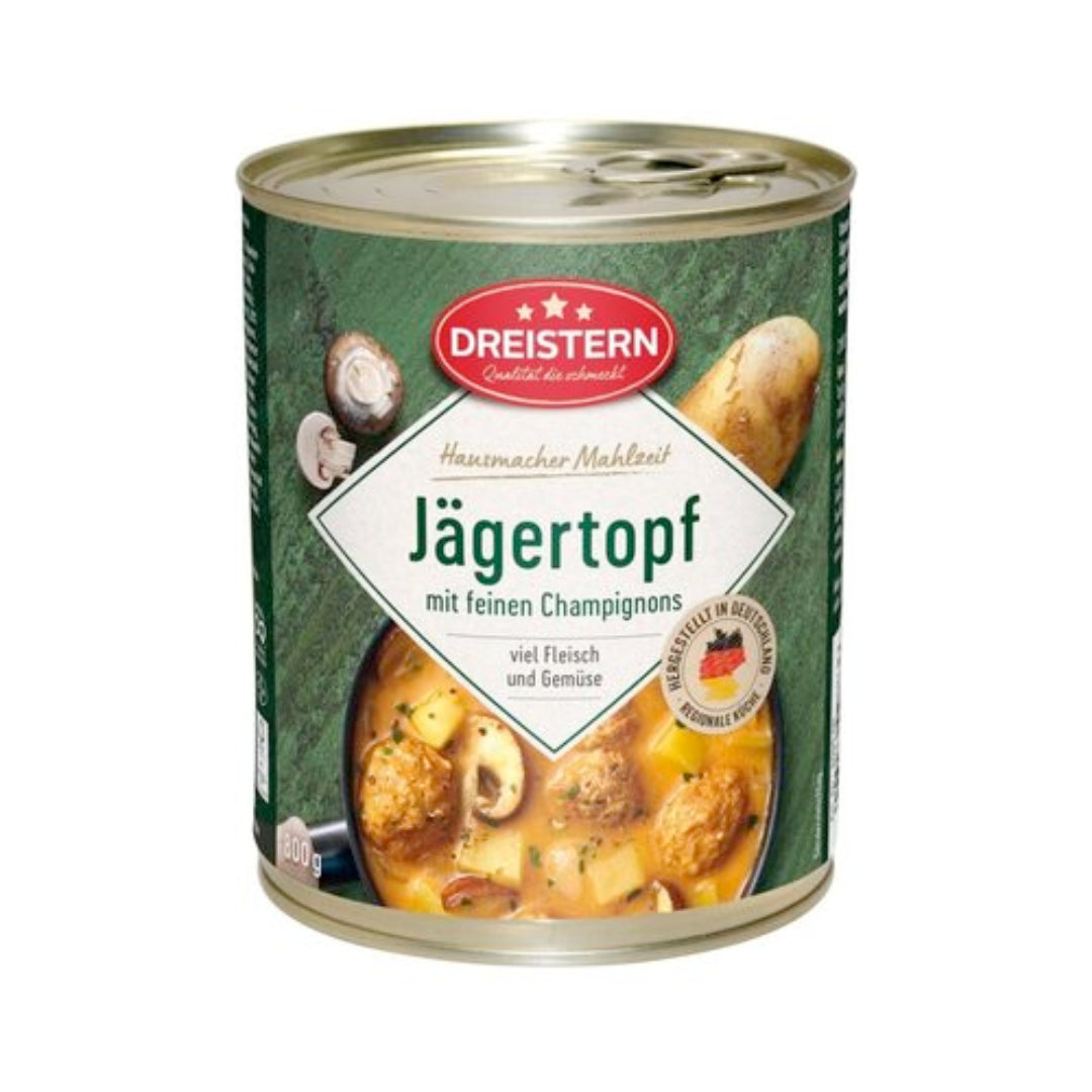 Dreistern Jägertopf mit Fleischbällchen und Kartoffeln 800g