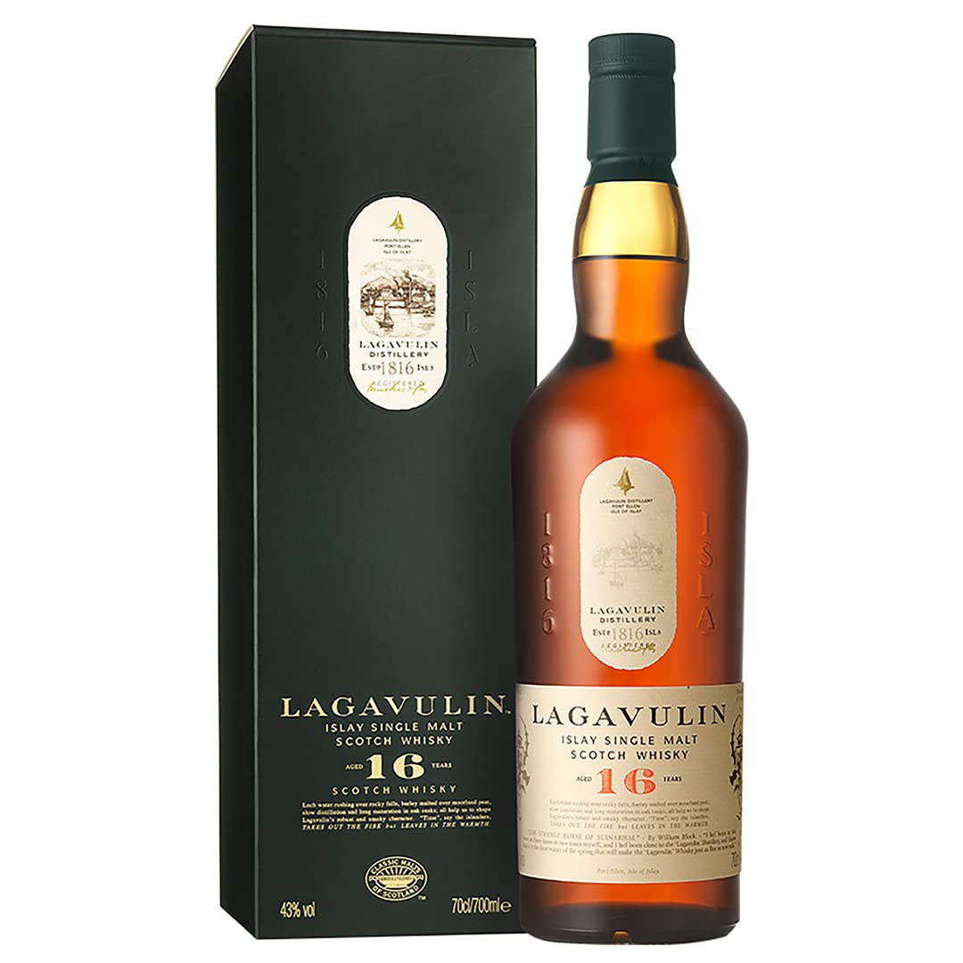 LAGAVULIN Islay Single Malt Scotch Whisky 16 Years Old 43% in Geschenkpackung 0,7l