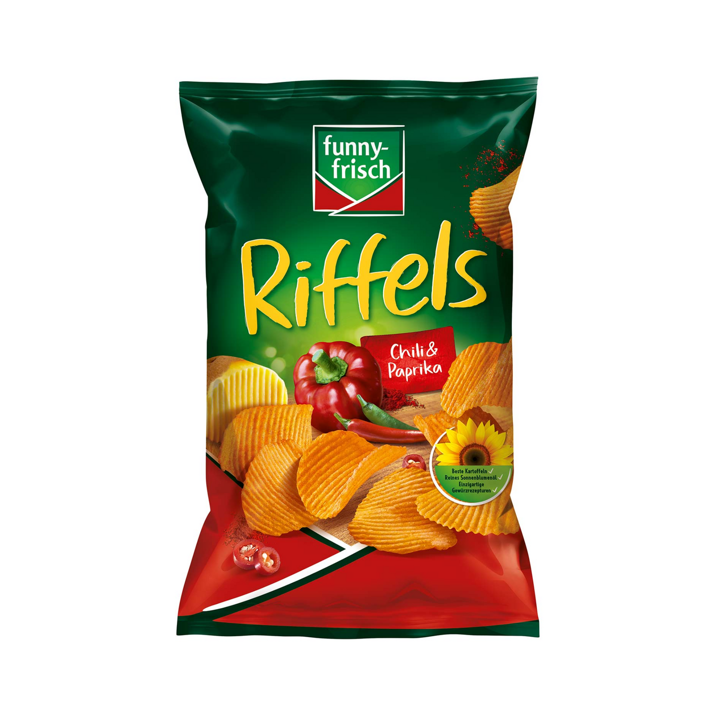 funny-frisch Riffels Chili & Paprika 150g