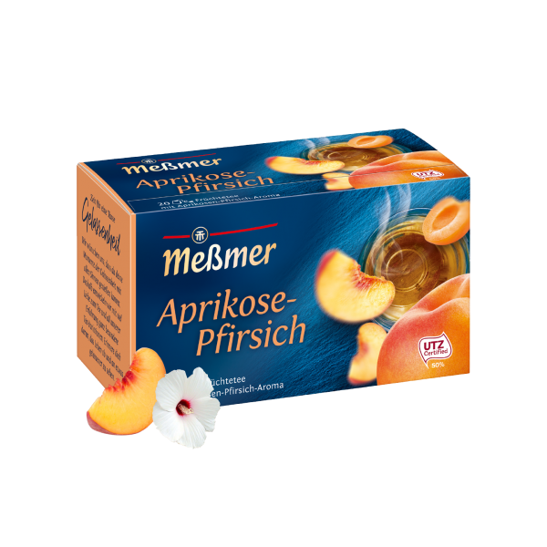 Meßmer Aprikose-Pfirsich Tee 20ST 55g