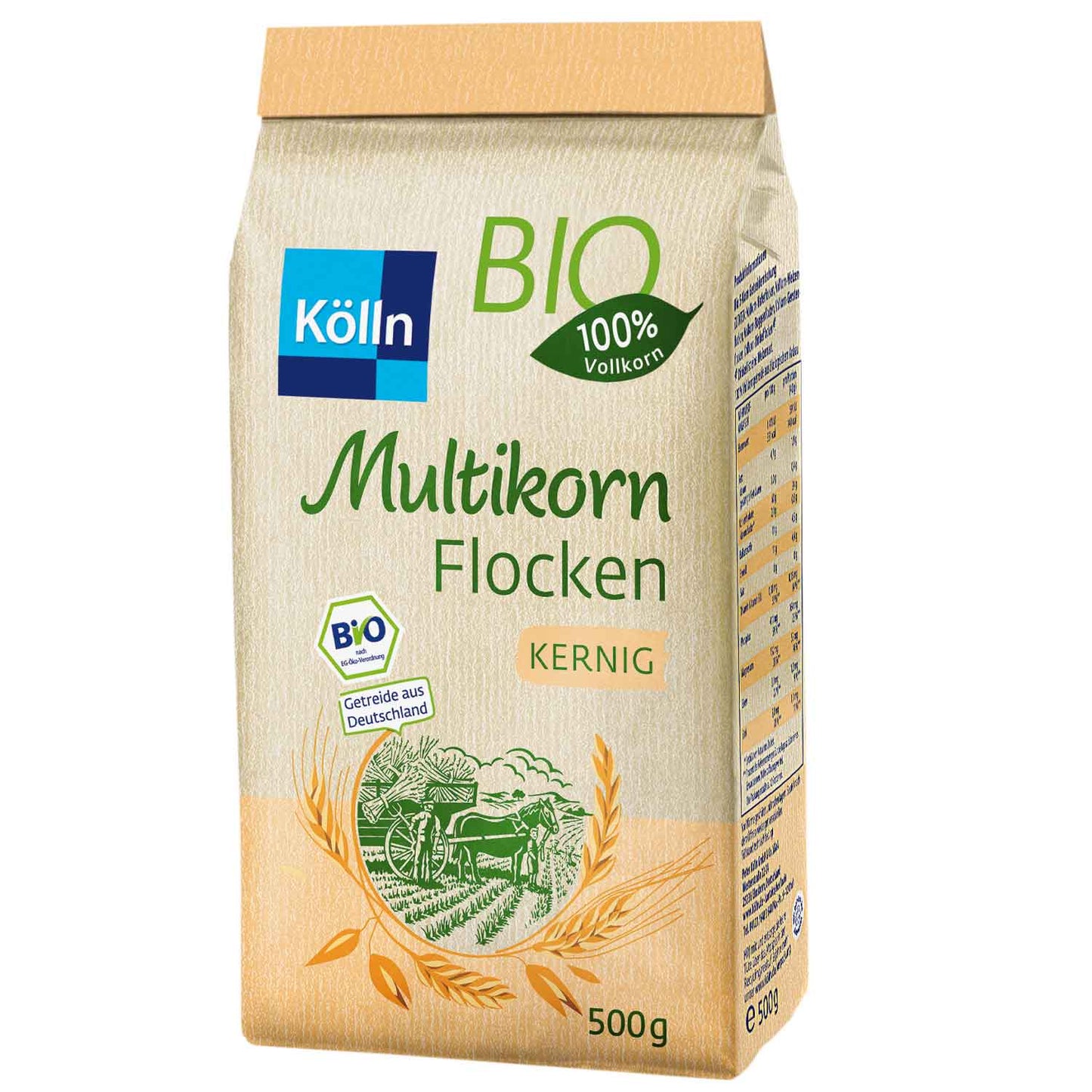 Bio Kölln kernige Multikorn Flocken 500g