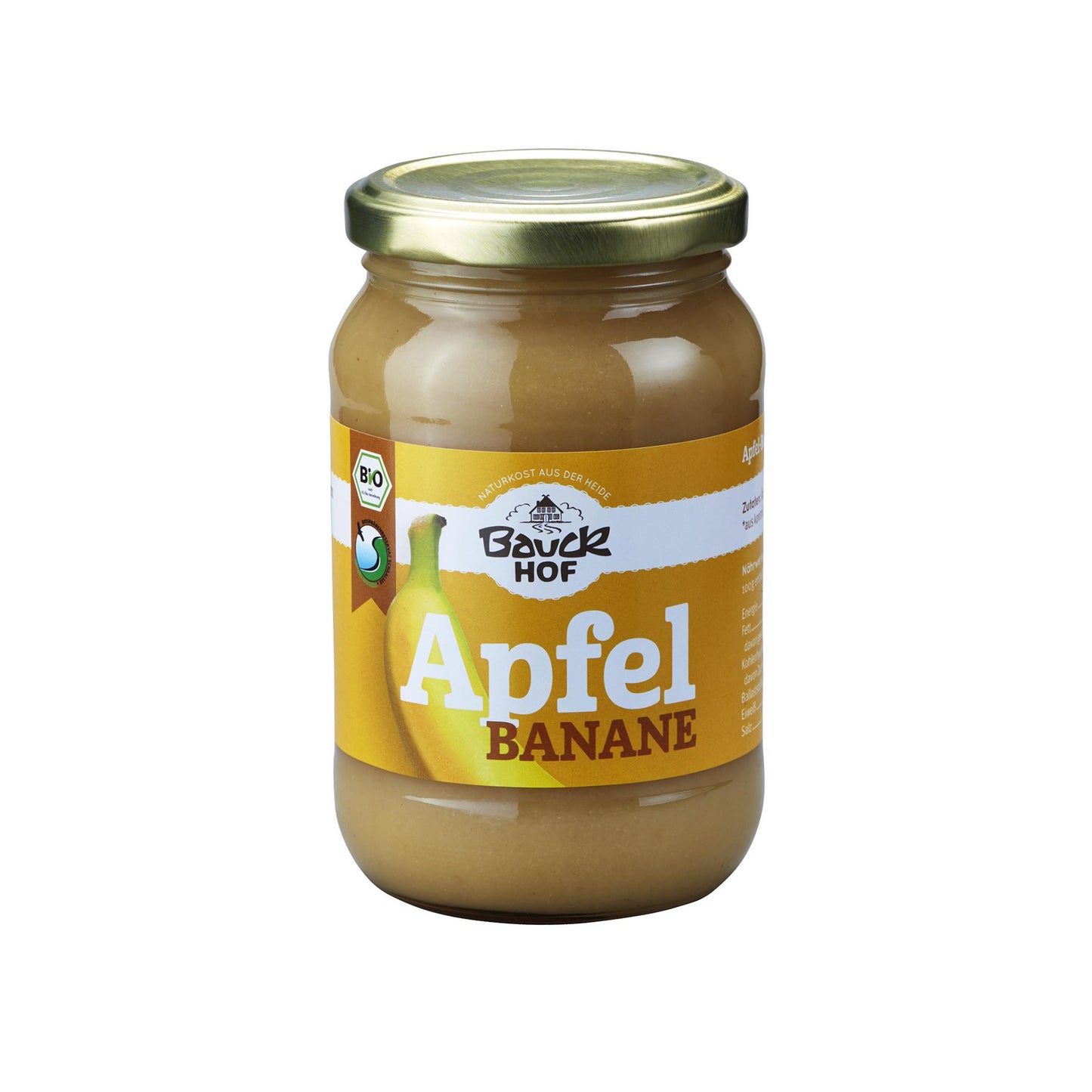 Bio Bauckhof Apfel-Bananen Mark ohne Zucker 360g
