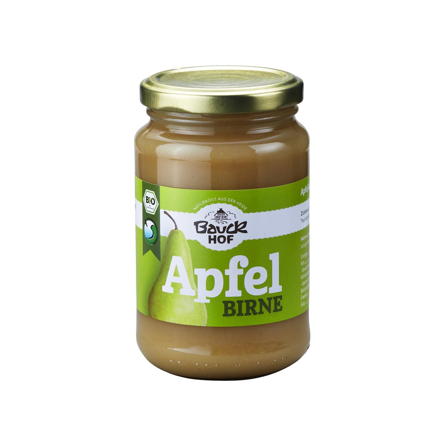 Bio Bauck Mühle Apfel-Birnenmark ungesüßt 360g