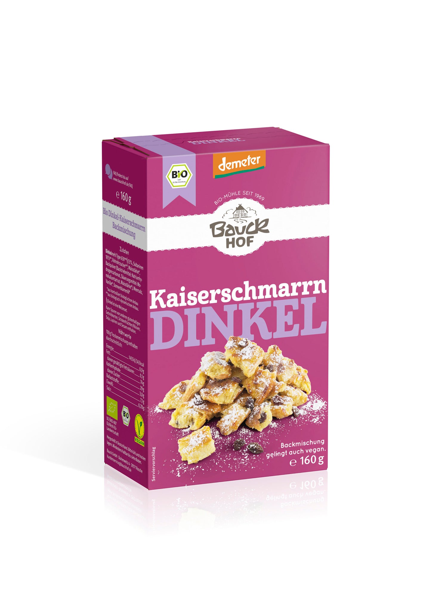 Demeter Bauck Mühle Dinkel Kaiserschmarrn 160g