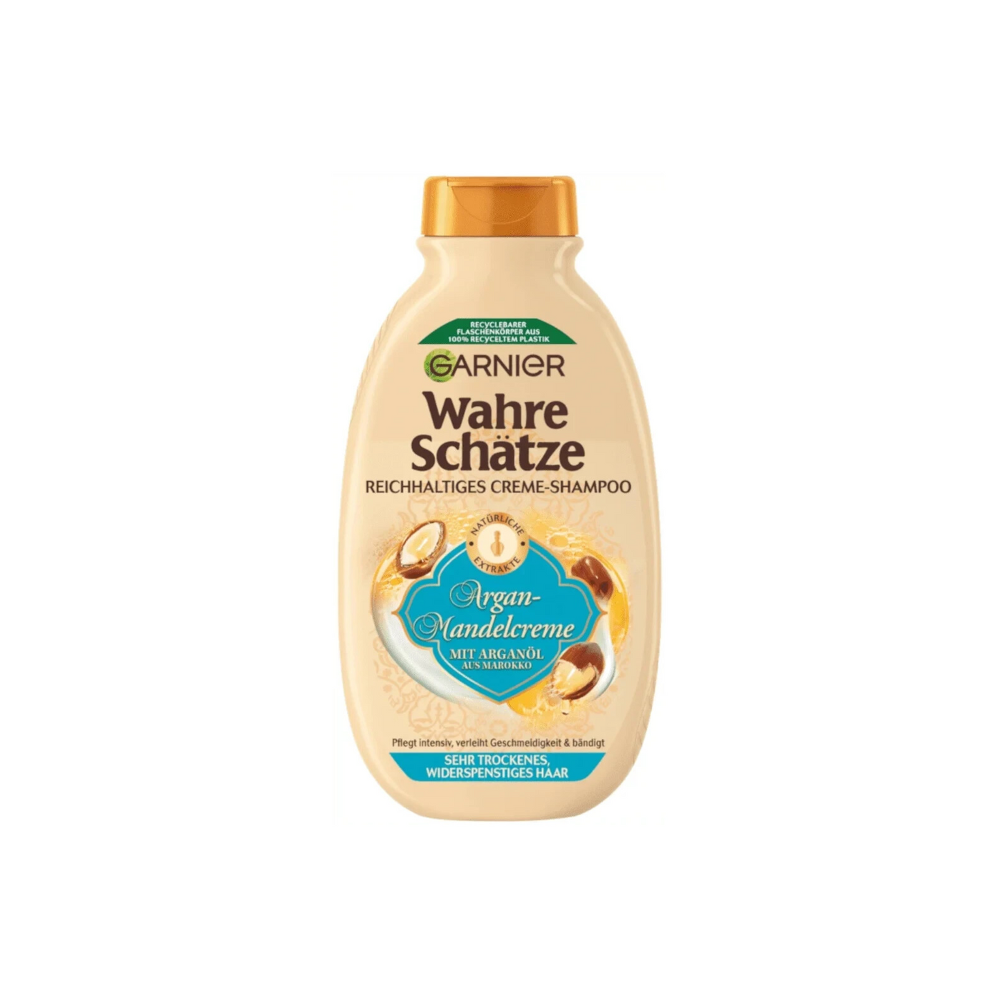 Garnier Wahre Schätze Shampoo Argan+Mandelcreme für sehr trockenes und widerspenstiges Haar 250ml