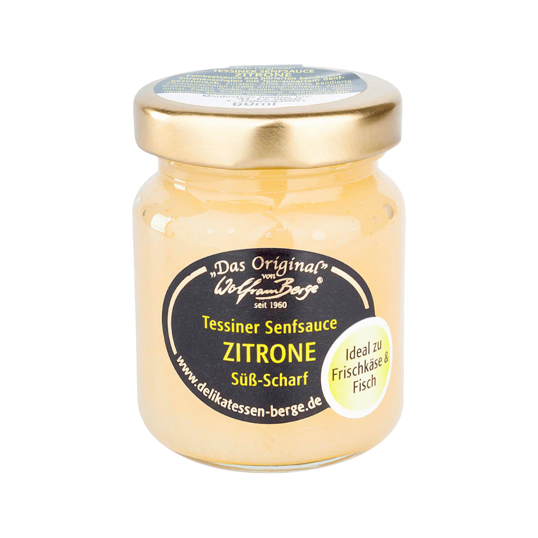 Wolfram Berge Tessiner Zitronen-Senfsauce 60ml