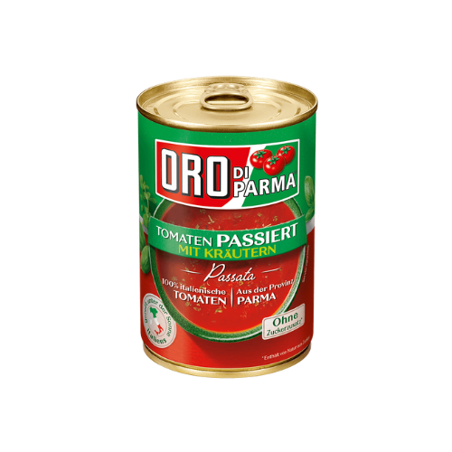 Oro di Parma Tomaten mit Kräutern 400g