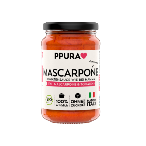 Bio Ppura Sugo Mascarpone 340g