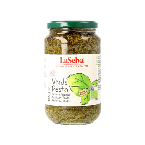 Bio La Selva Basilikum Pesto 500g