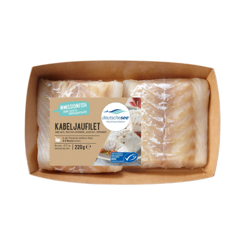 MSC Deutsche See Kabeljaufilet 220g