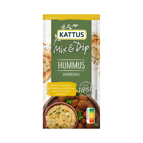 Kattus Hummus Gewürzsalz 7g