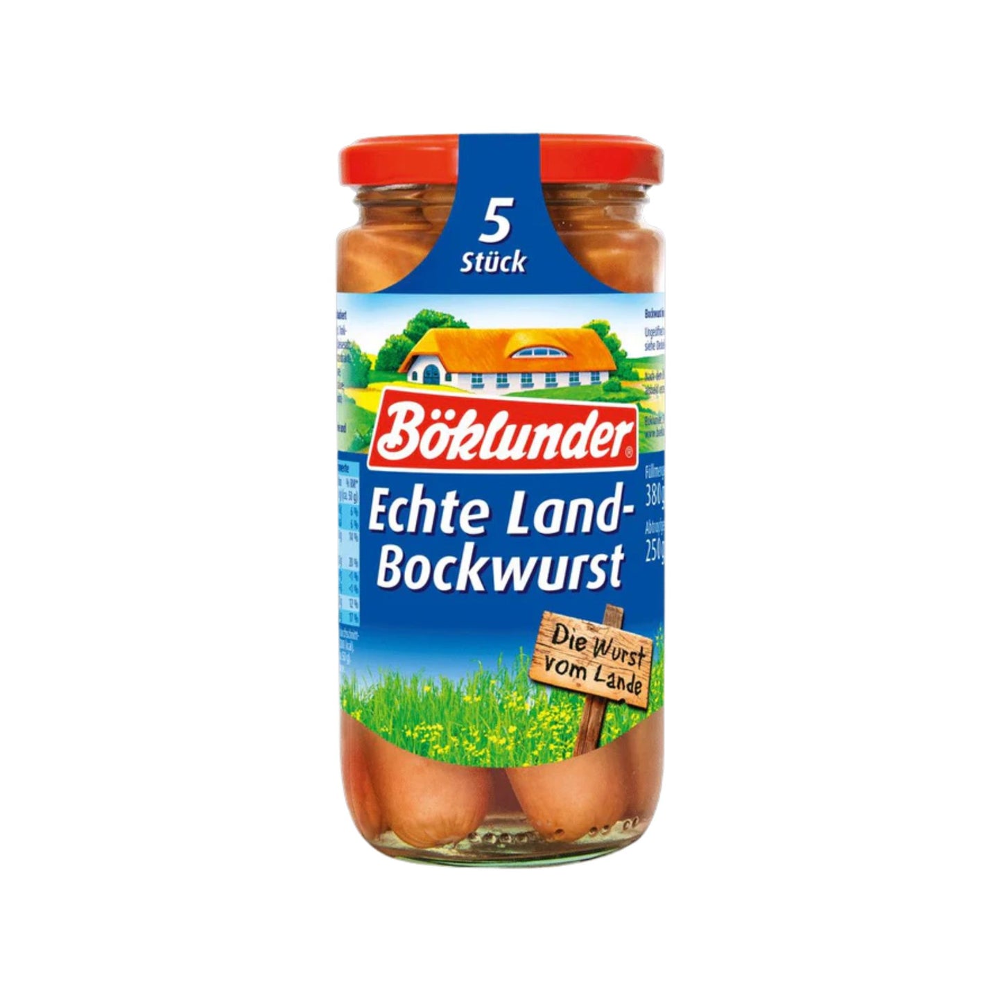 Böklunder Echte Land-Bockwurst 8ST 540g