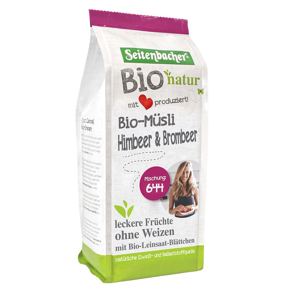 Bio Seitenbacher Müsli Himbeere&Brombeere 454g