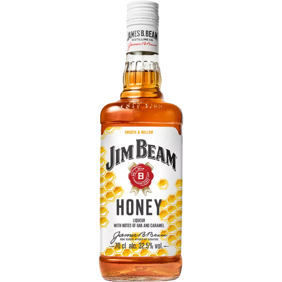 Jim Beam Honey Likör mit Kentucky Straight Bourbon Whiskey 32,5% 0,7l