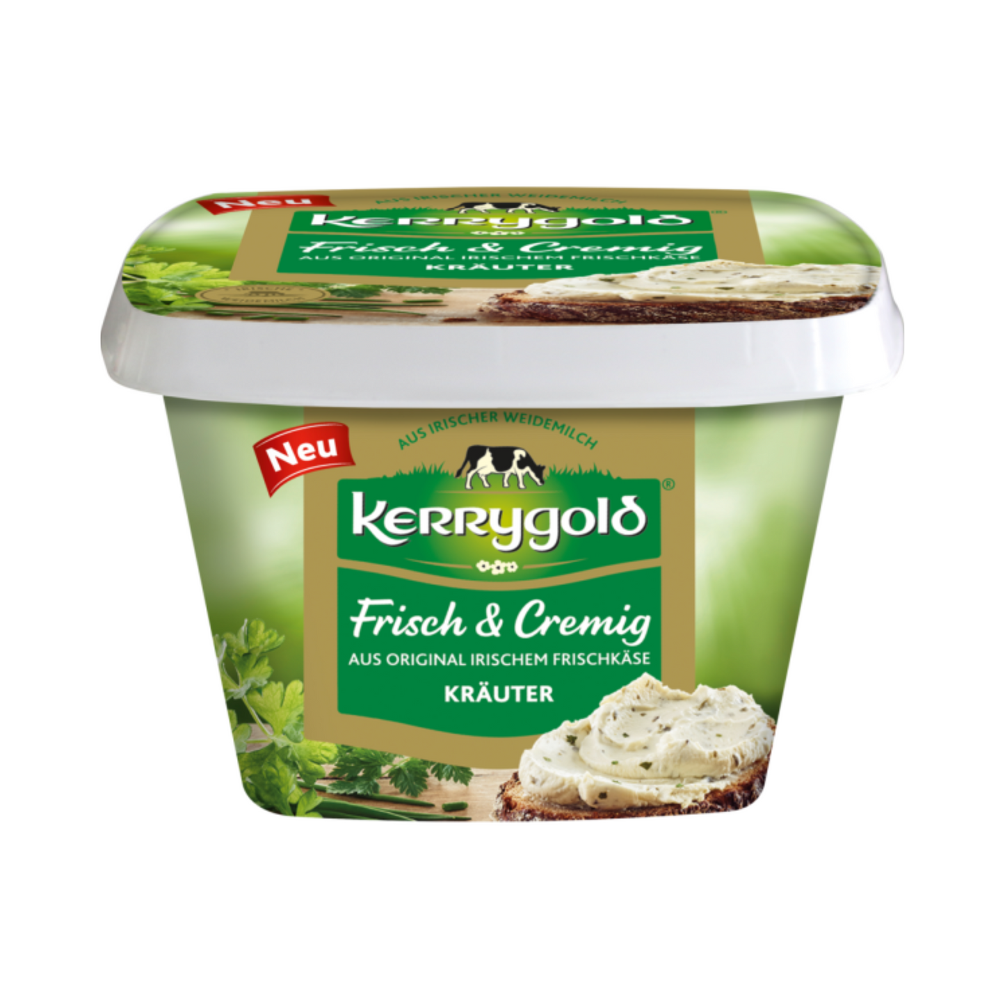 Kerrygold Frisch & Cremig aus original irischem Frischkäse Kräuter 150g