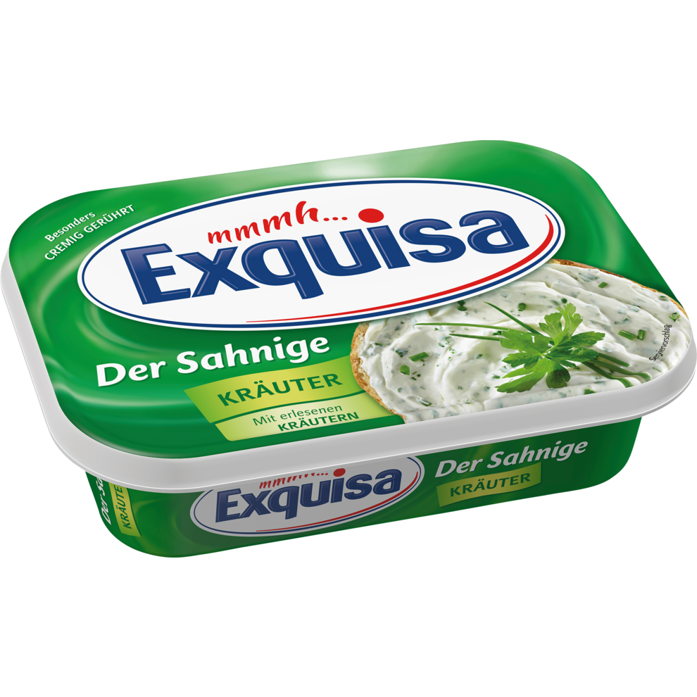 Exquisa Frischkäse Der Sahninge Kräuter 65% Doppelrahmstufe 200g
