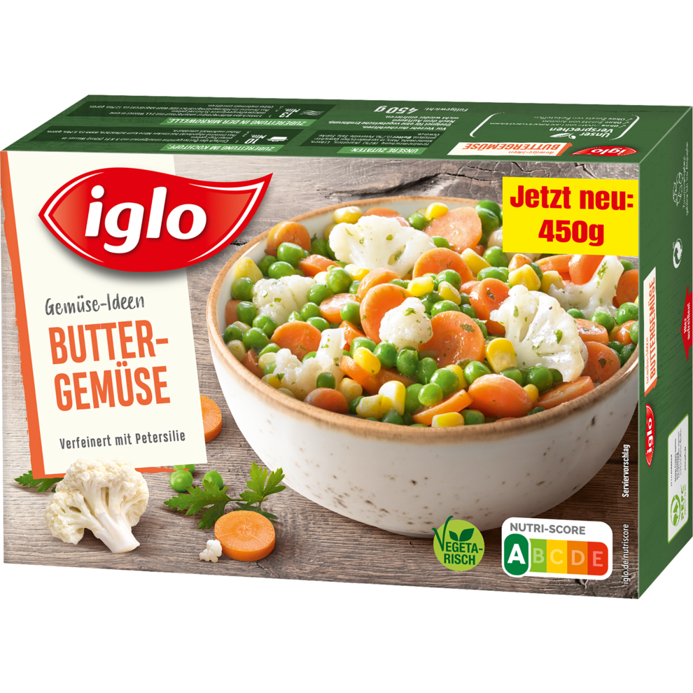 Iglo Gemüse Ideen Buttergemüse 450g