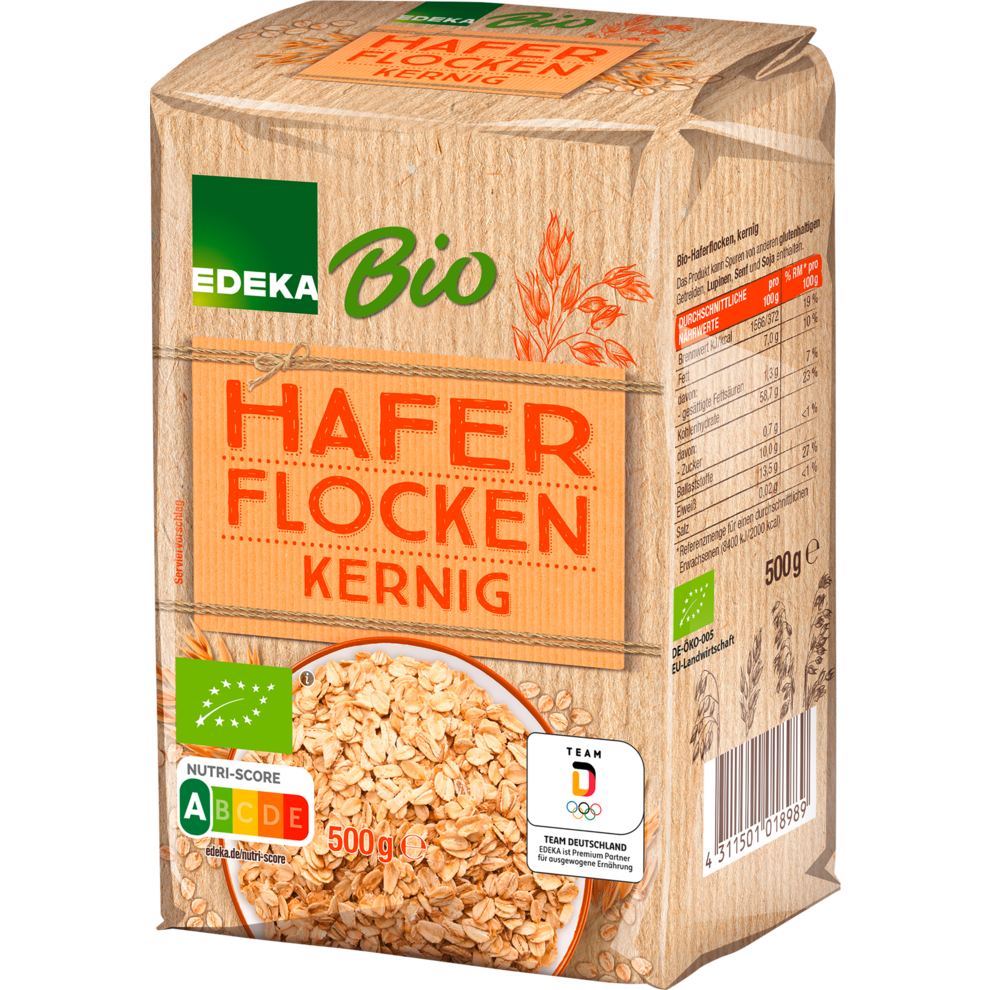 Bio EDEKA Haferflocken kernig 500g