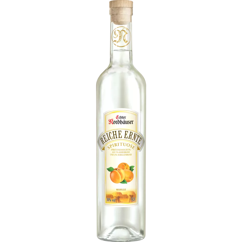 Echter Nordhäuser Reiche Ernte Marille 30% 0,5l
