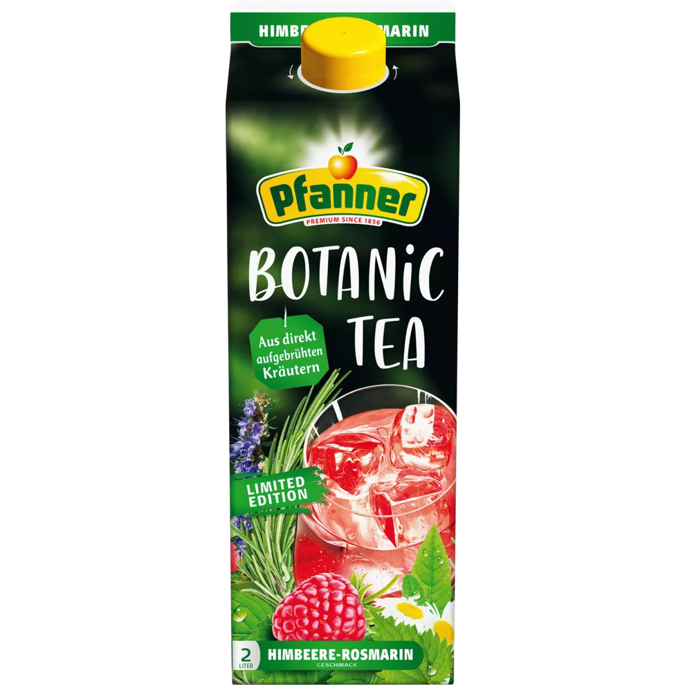 Pfanner Botanic Tea Zitrone-Himbeere 2l EW