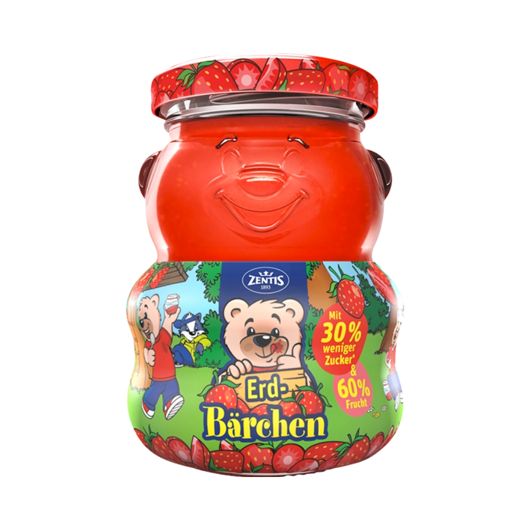 Zentis Bärchen Fruchtaufstrich Erdbeere 250g