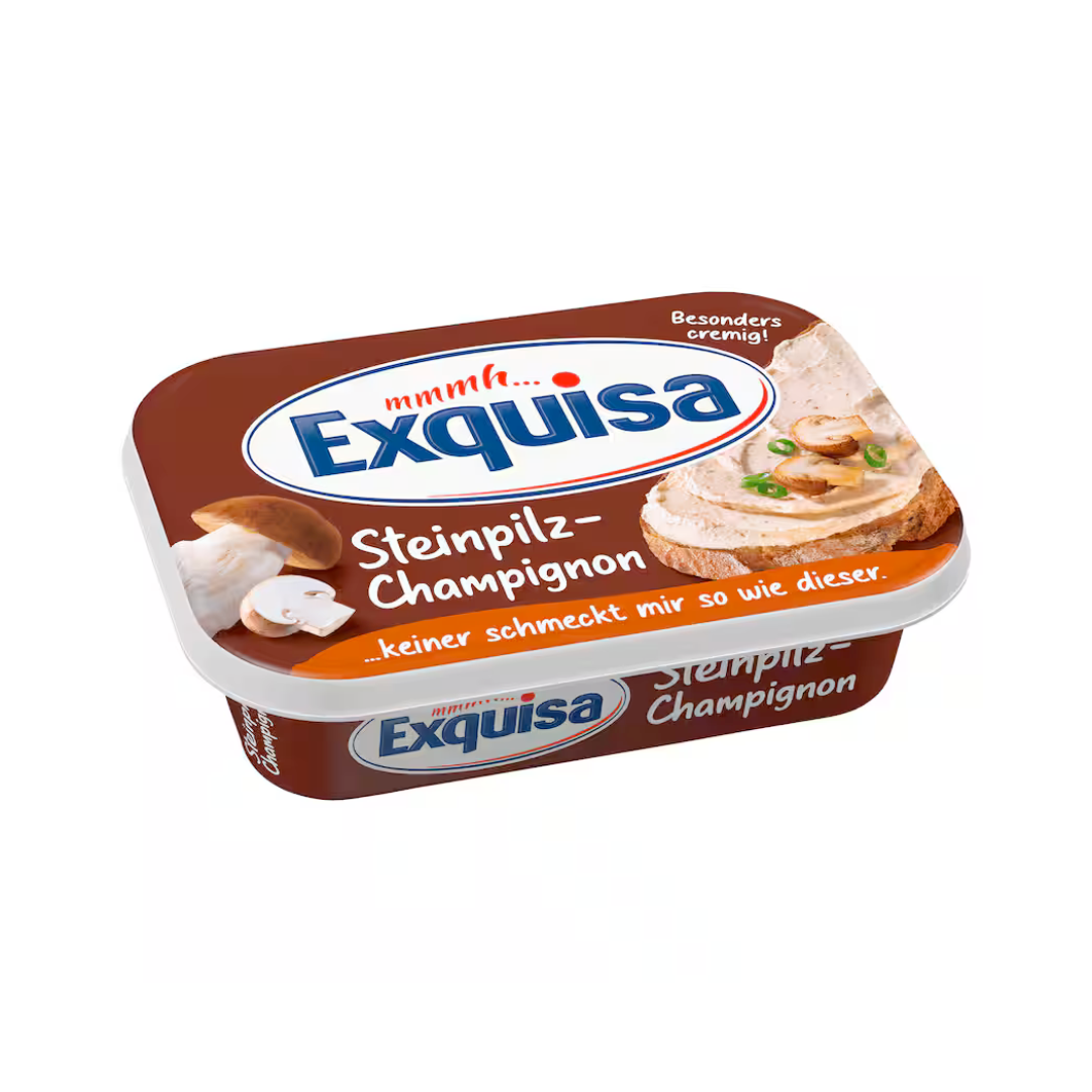 Exquisa Frischkäse Steinpilz-Champignon 50% 175g
