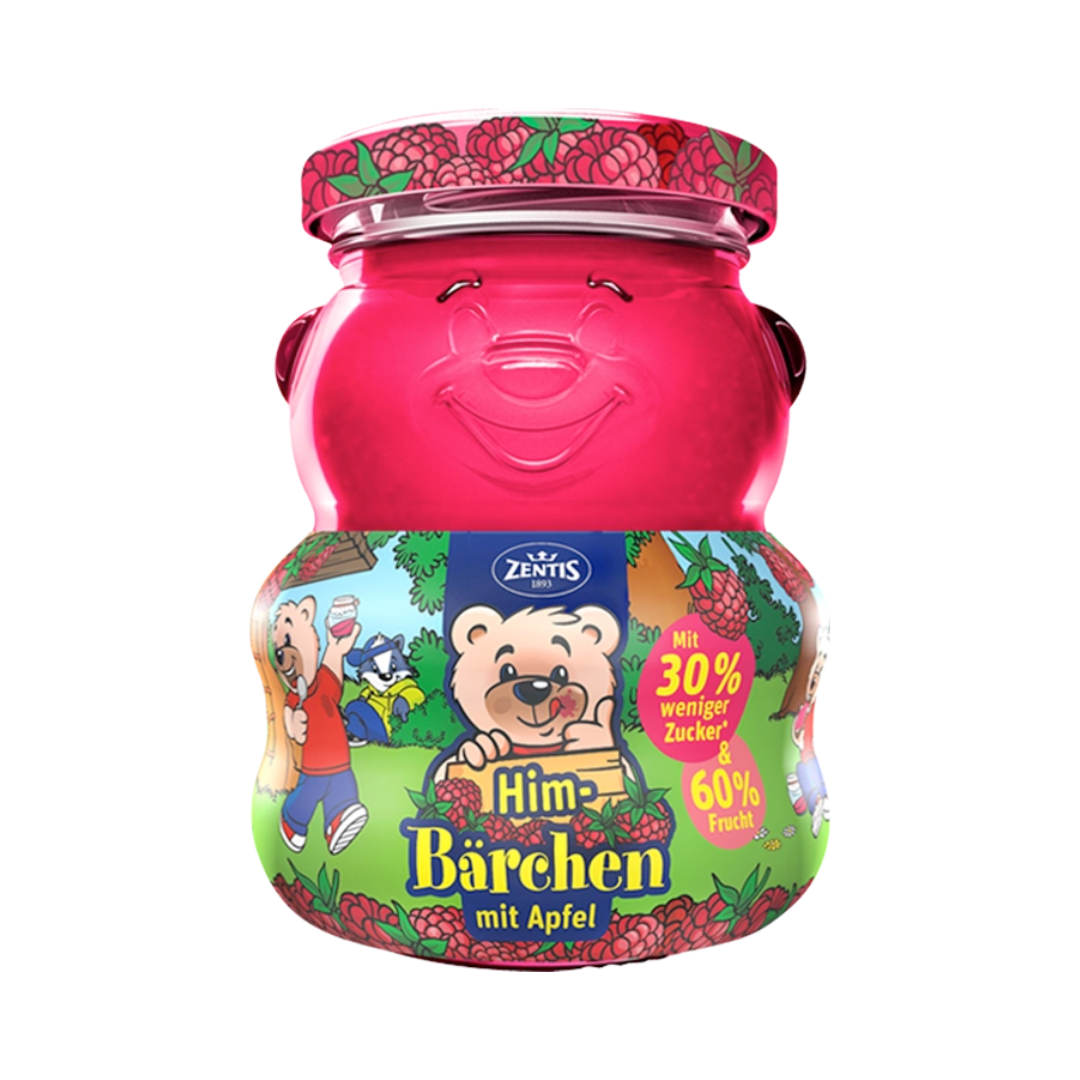 Zentis Bärchen Fruchtaufstrich Himbeer-Apfel 250g